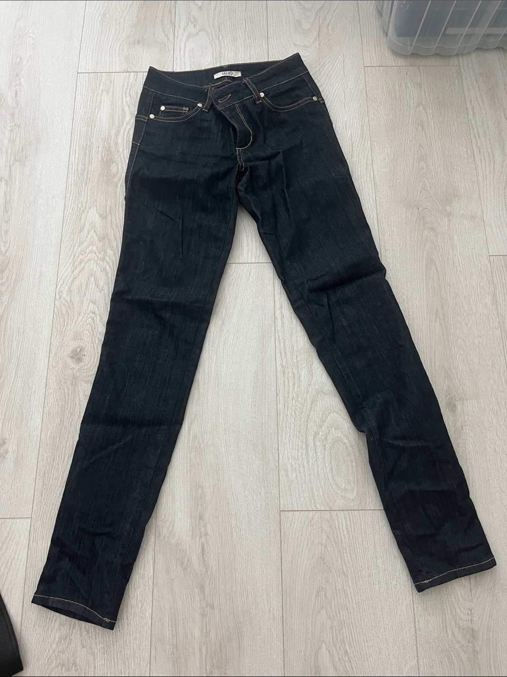 Liu Jo Women's Skinny Jeans in Dark Indigo Black